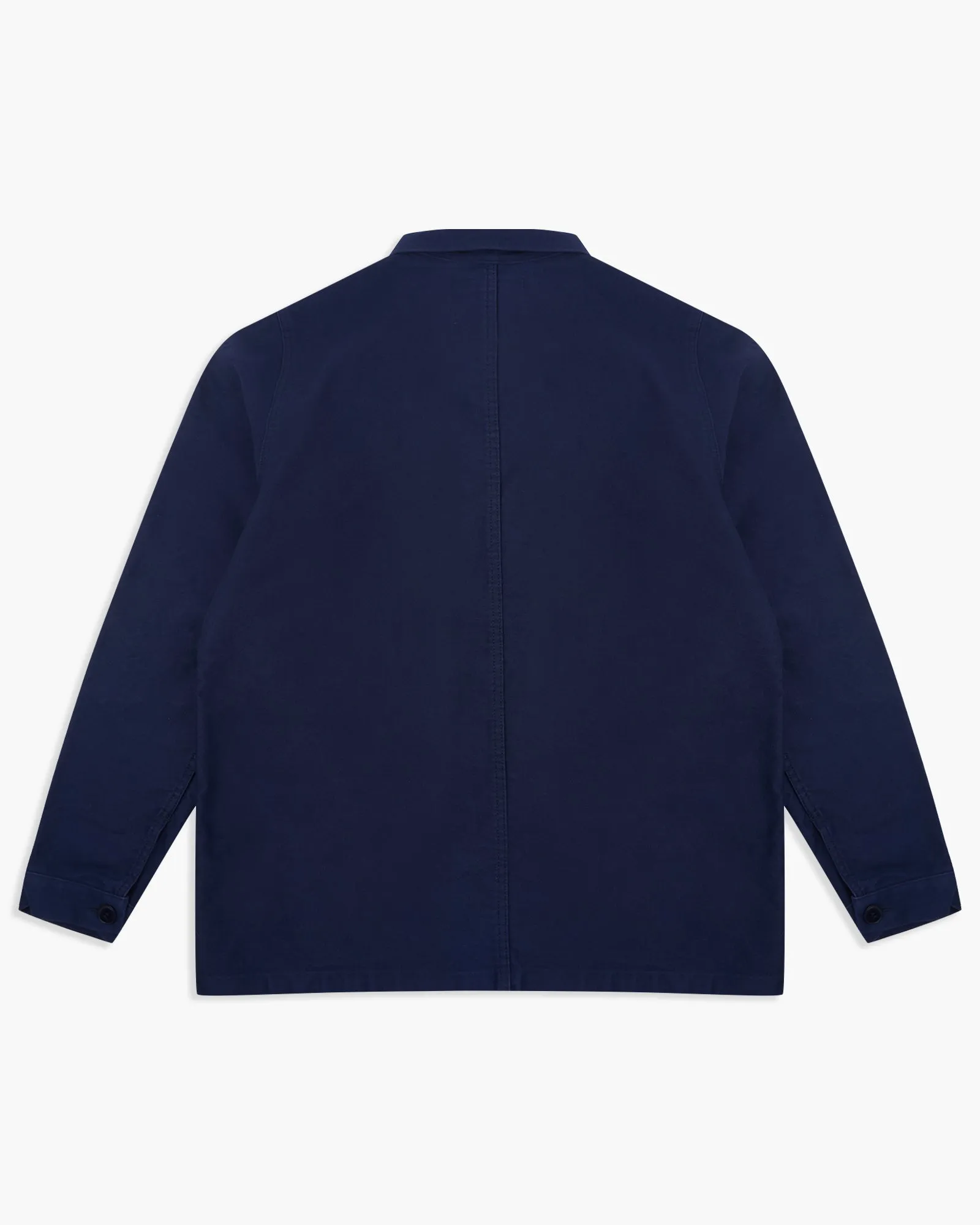 Le Mont St Michel Moleskin Authentic Work Jacket - Blue