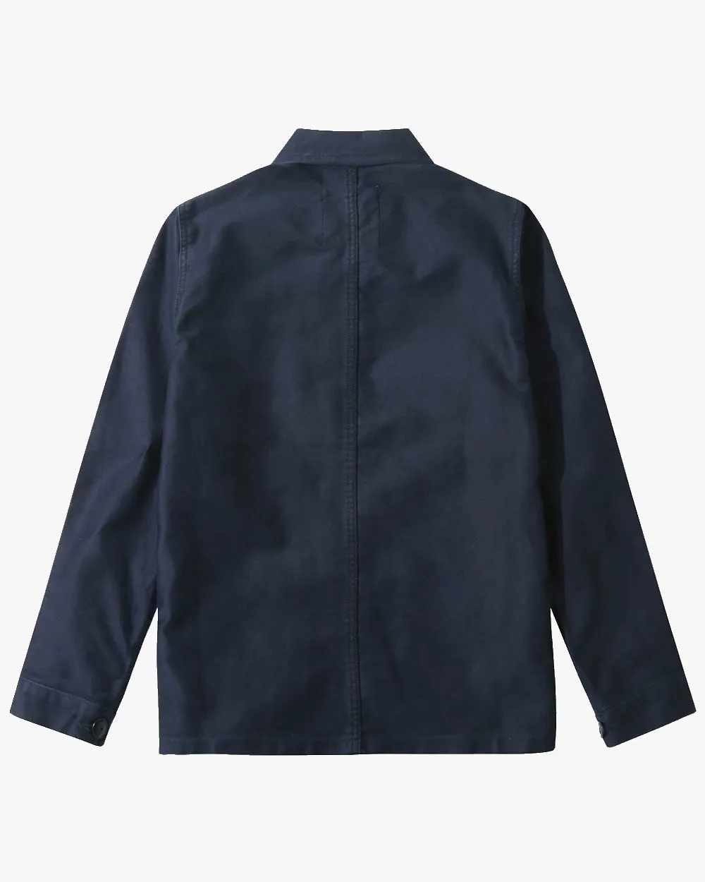 Le Mont St Michel Moleskin Authentic Work Jacket - Navy