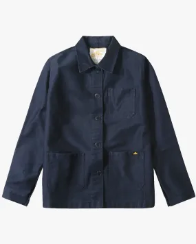 Le Mont St Michel Moleskin Authentic Work Jacket - Navy