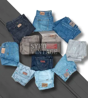 Levis Lee Wrangler LLW Mix Jeans Pants