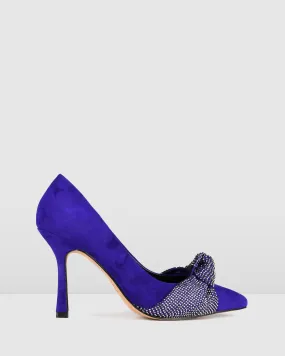 LEXIE HIGH HEELS ULTRA VIOLET SUEDE