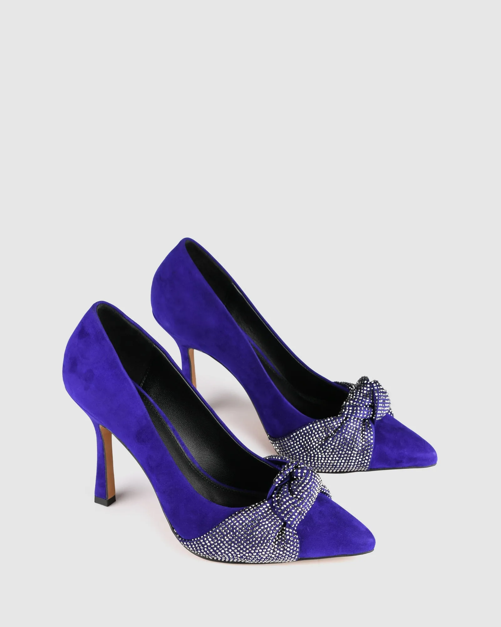 LEXIE HIGH HEELS ULTRA VIOLET SUEDE