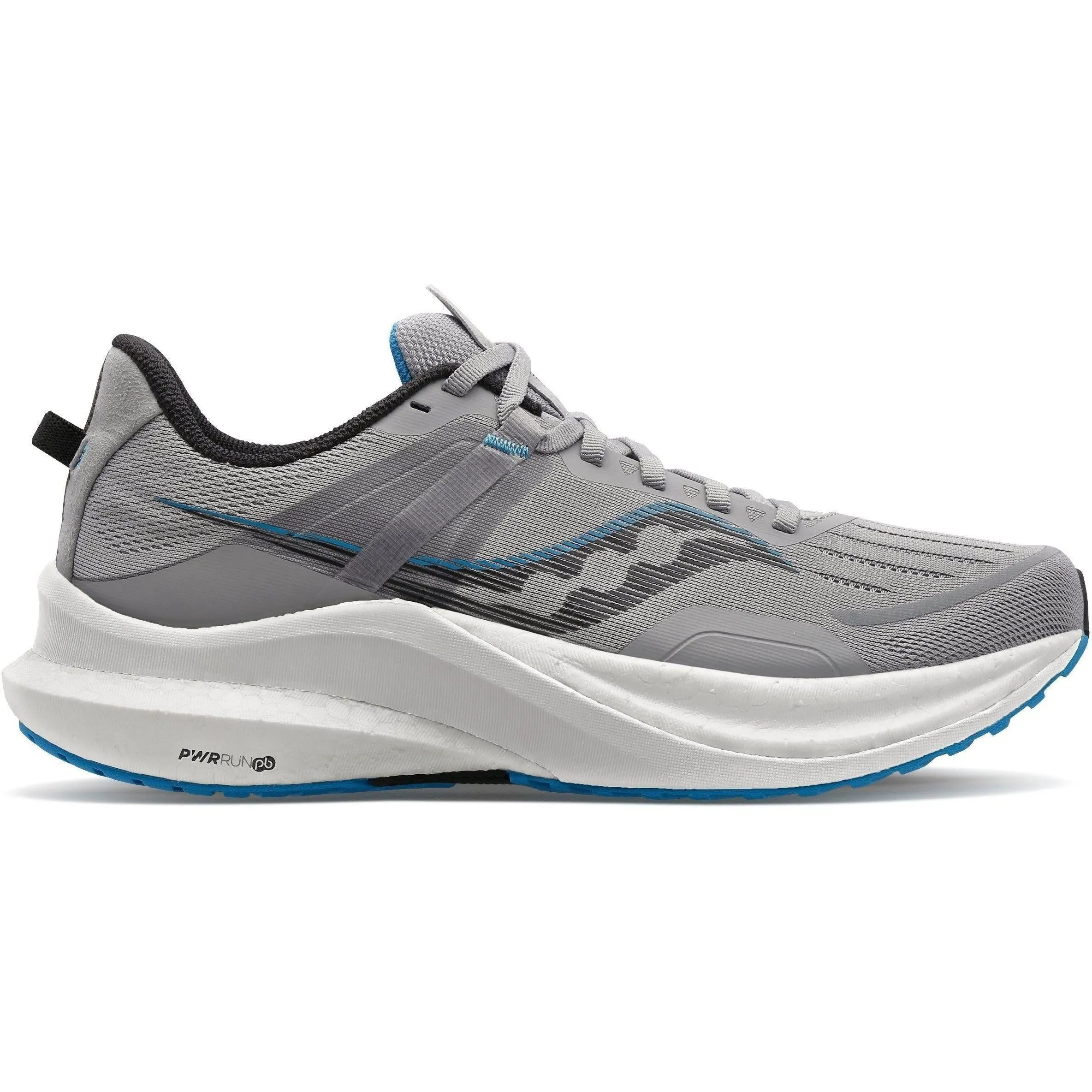 Men's Saucony Tempus, Alloy/Topaz, 9 2E Wide