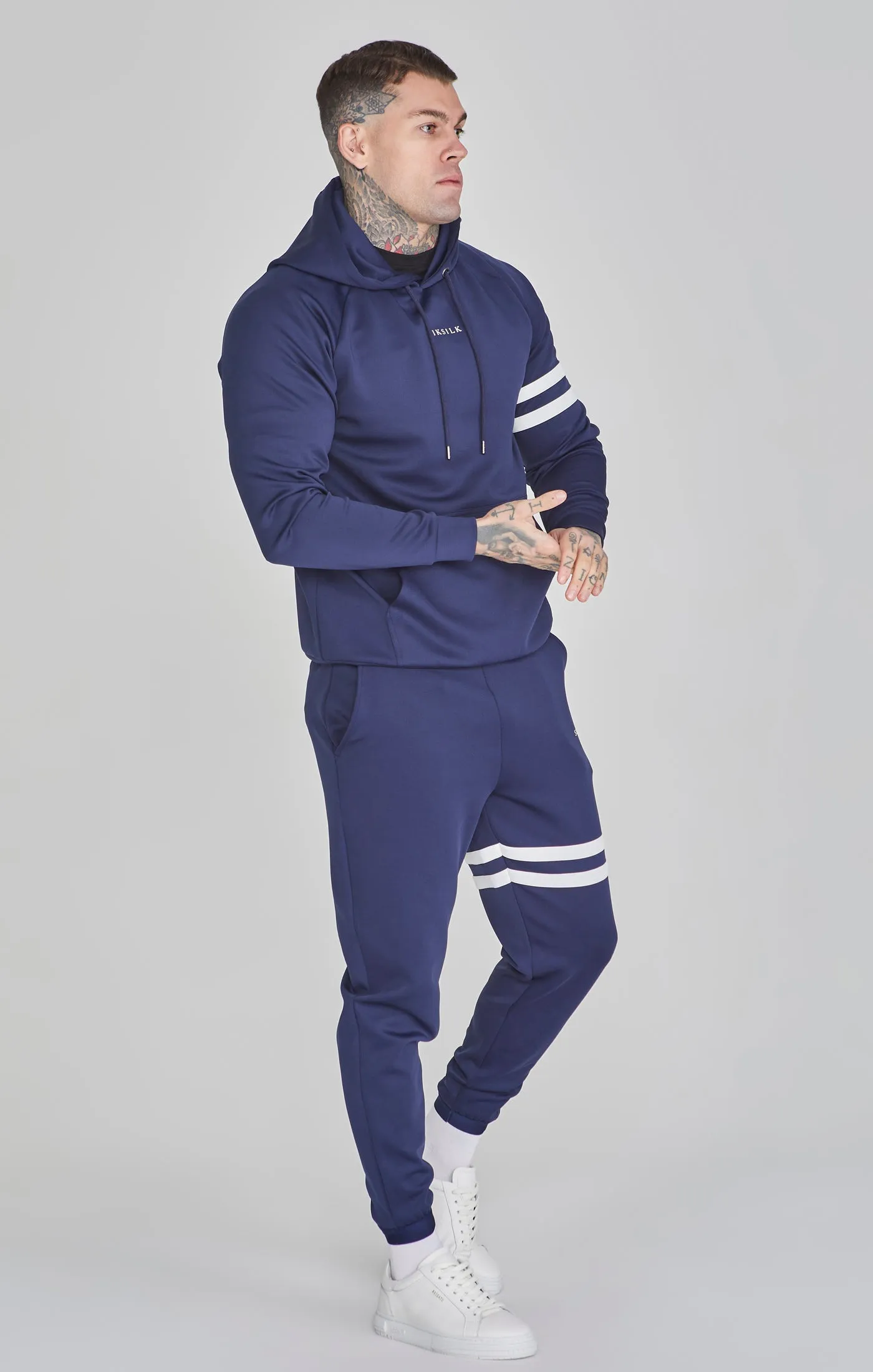 Navy Muscle Fit Joggers