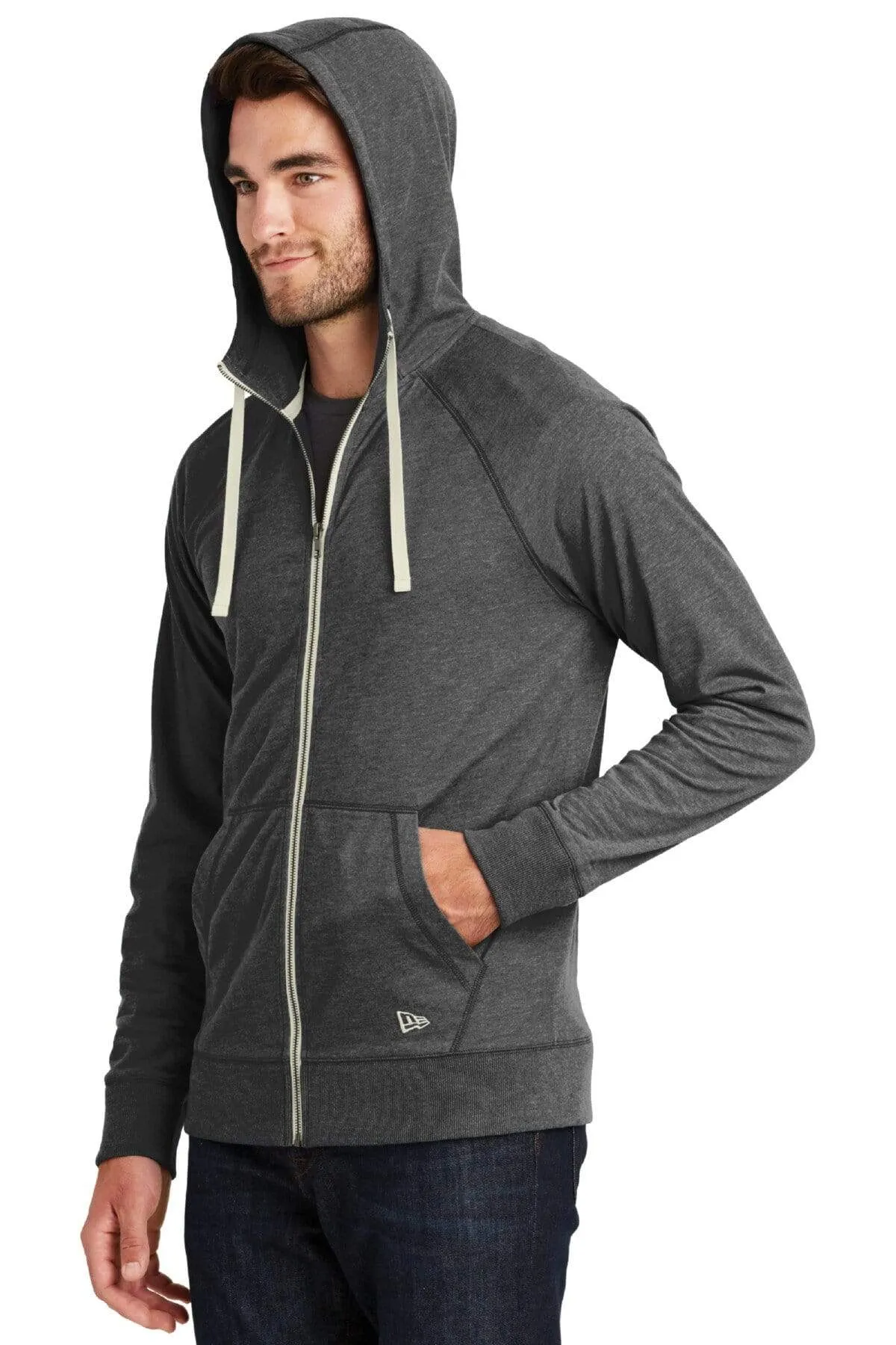 New Era Sueded Cotton Full-Zip Hoodie