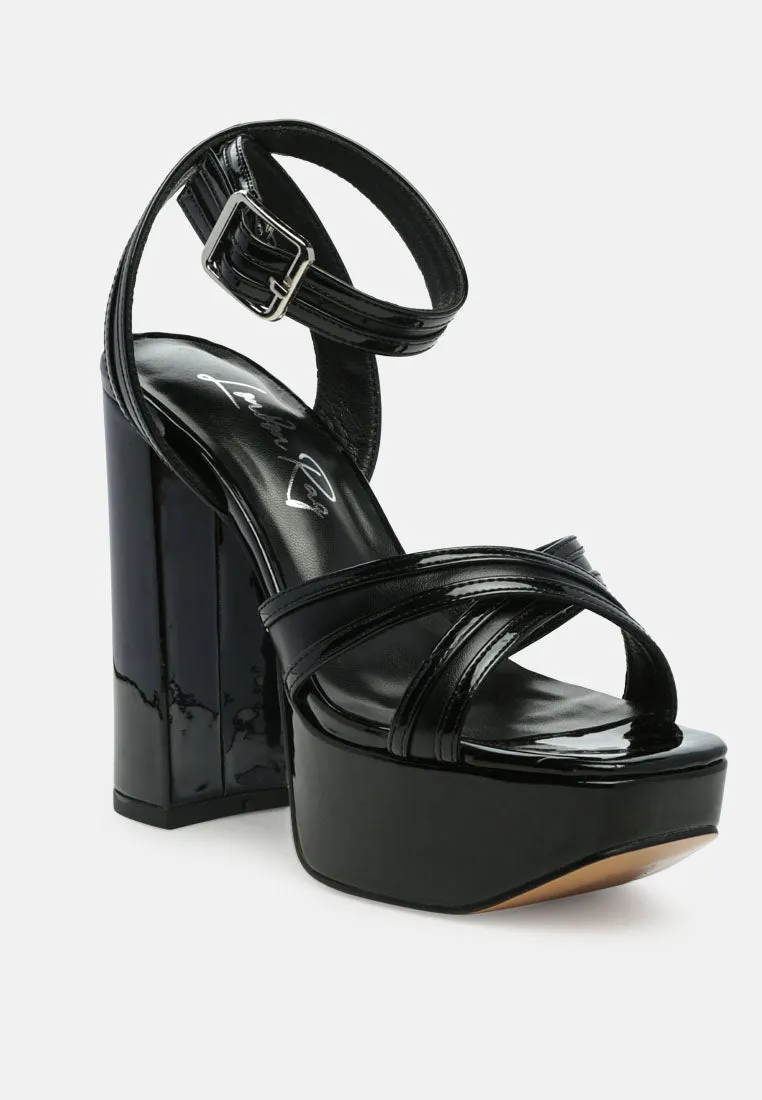 Nyle Platform High Heeled Sandals