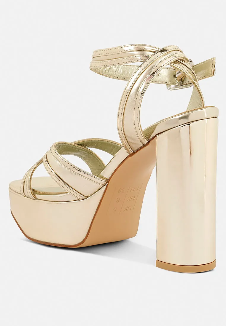 Nyle Platform High Heeled Sandals