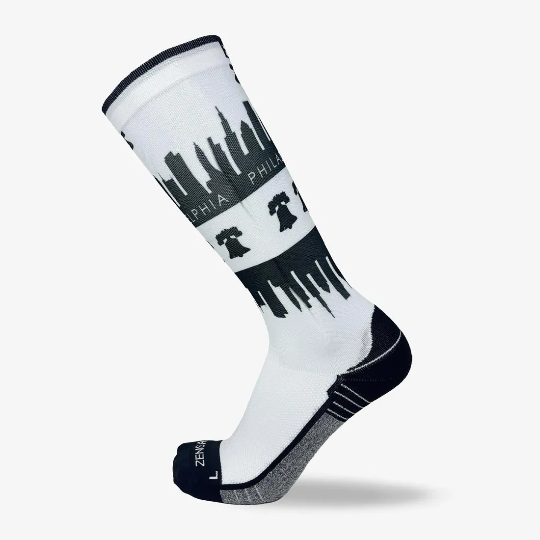 Philadelphia Skyline Compression Socks (Knee-High)