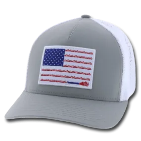 "Liberty Roper" Grey/White Hat