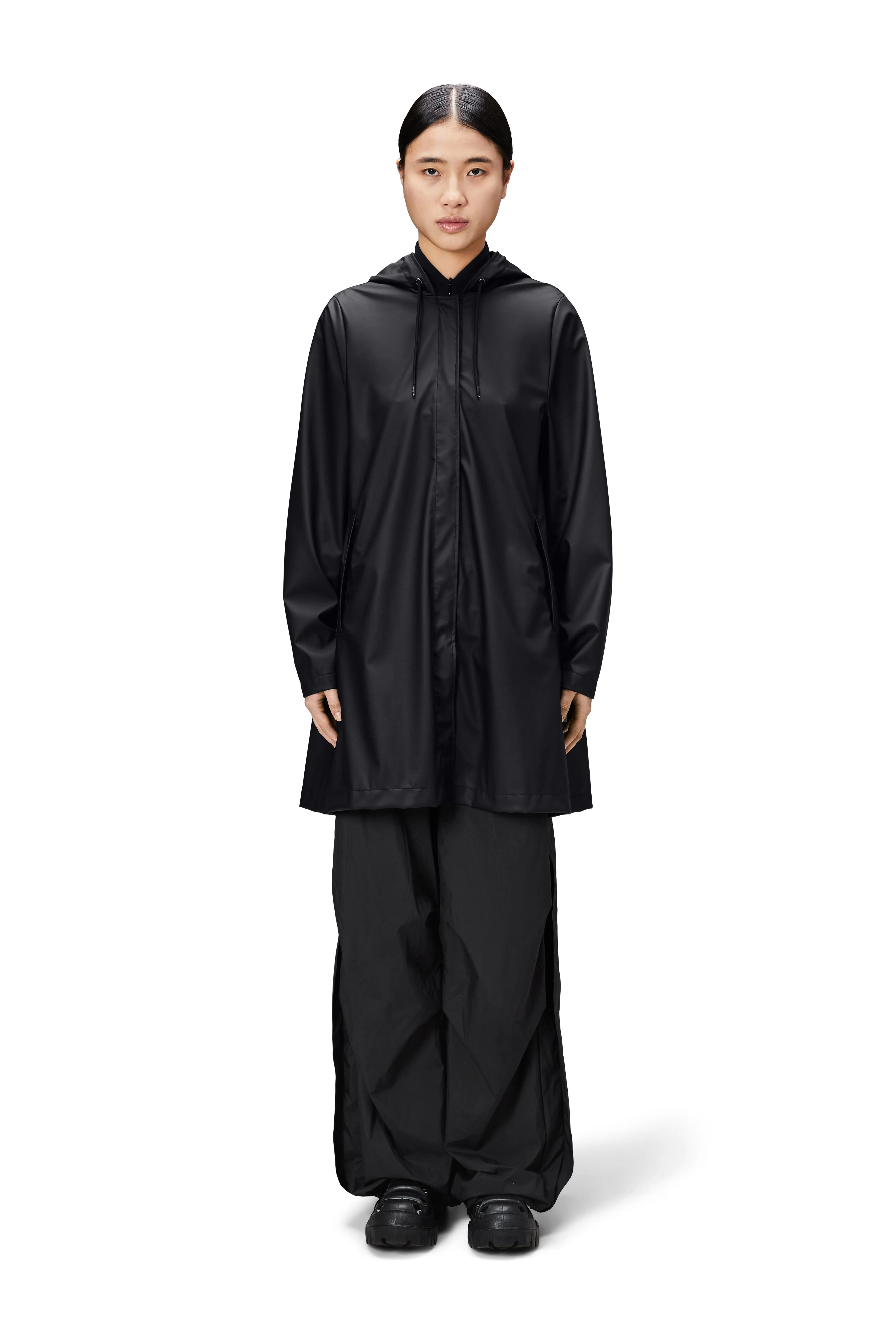 Rains A-Line W Jacket Black Women