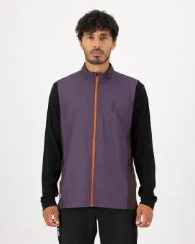 Redwood Merino Wind Vest - Indigo / Cedar