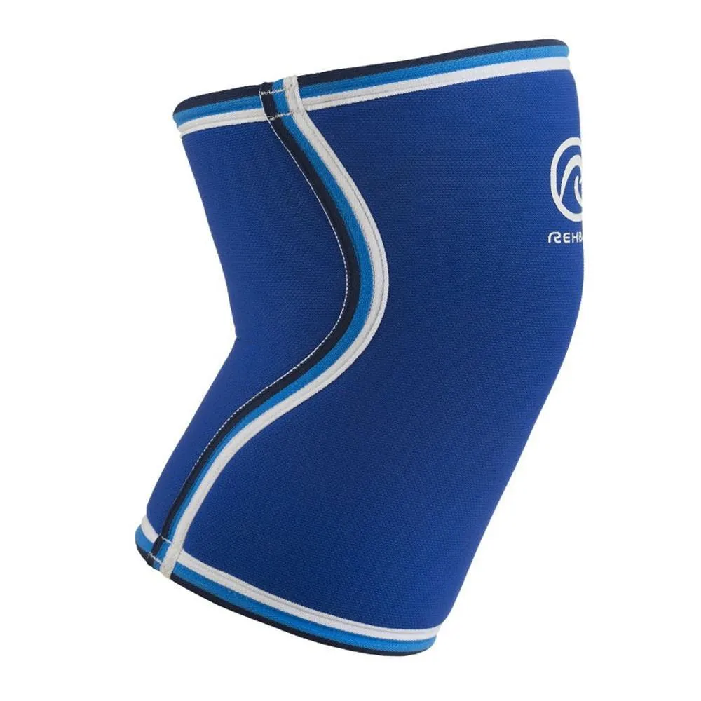 Rehband RX Original Knee Sleeve - 7mm - Blue - SINGLE