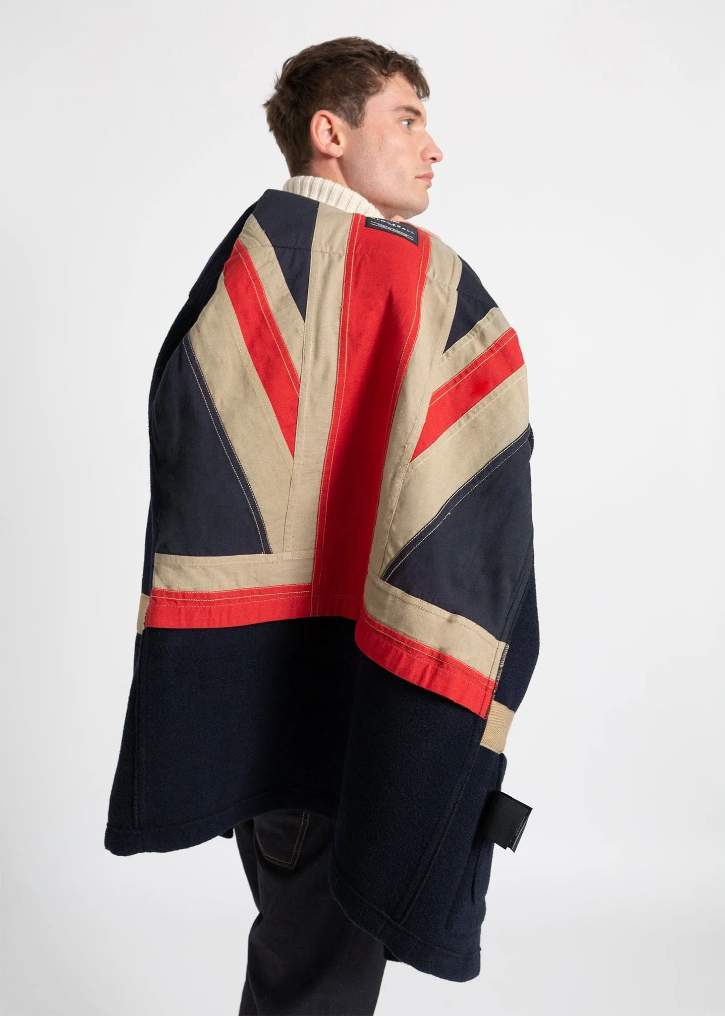 Union Jack Mid Monty Duffle Navy