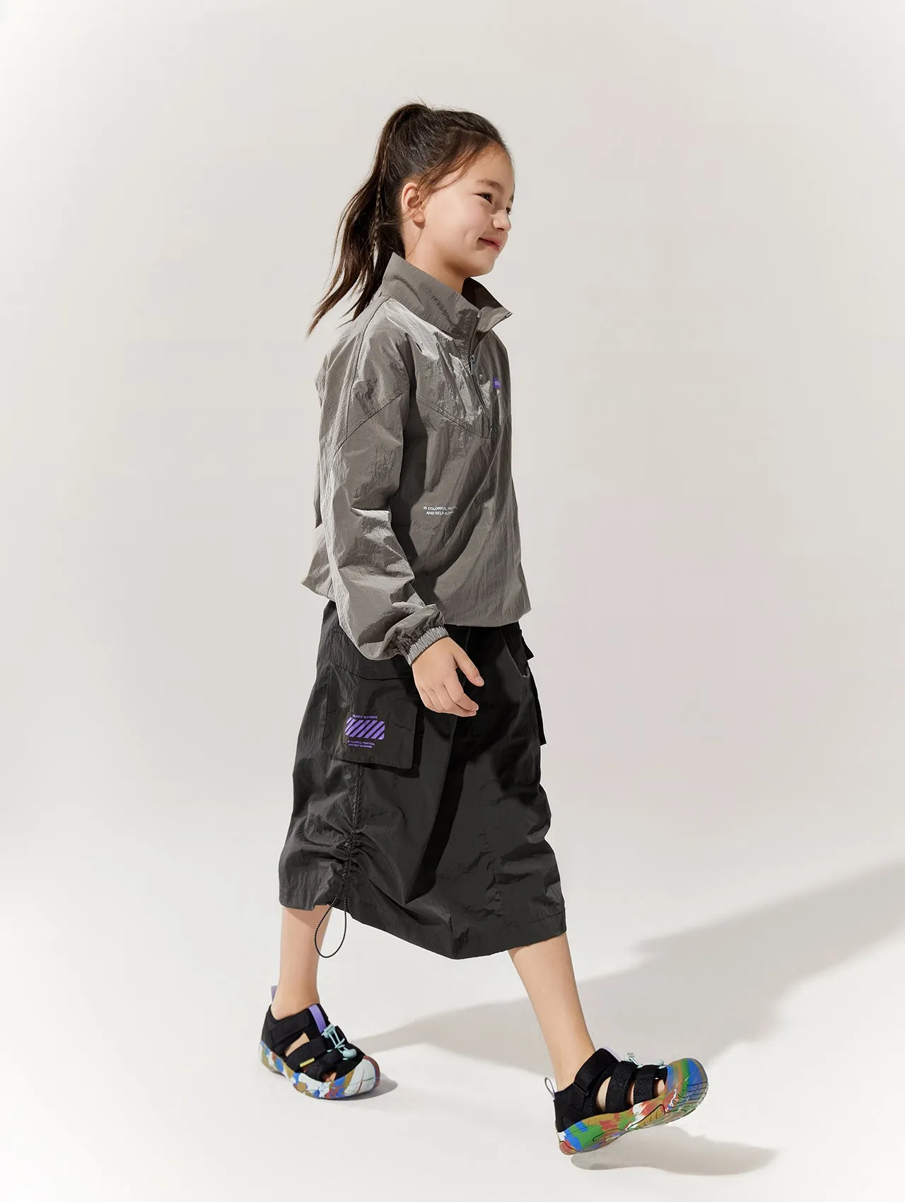 UrbanExplorer Family Matching Water-Repellent Long Skirt