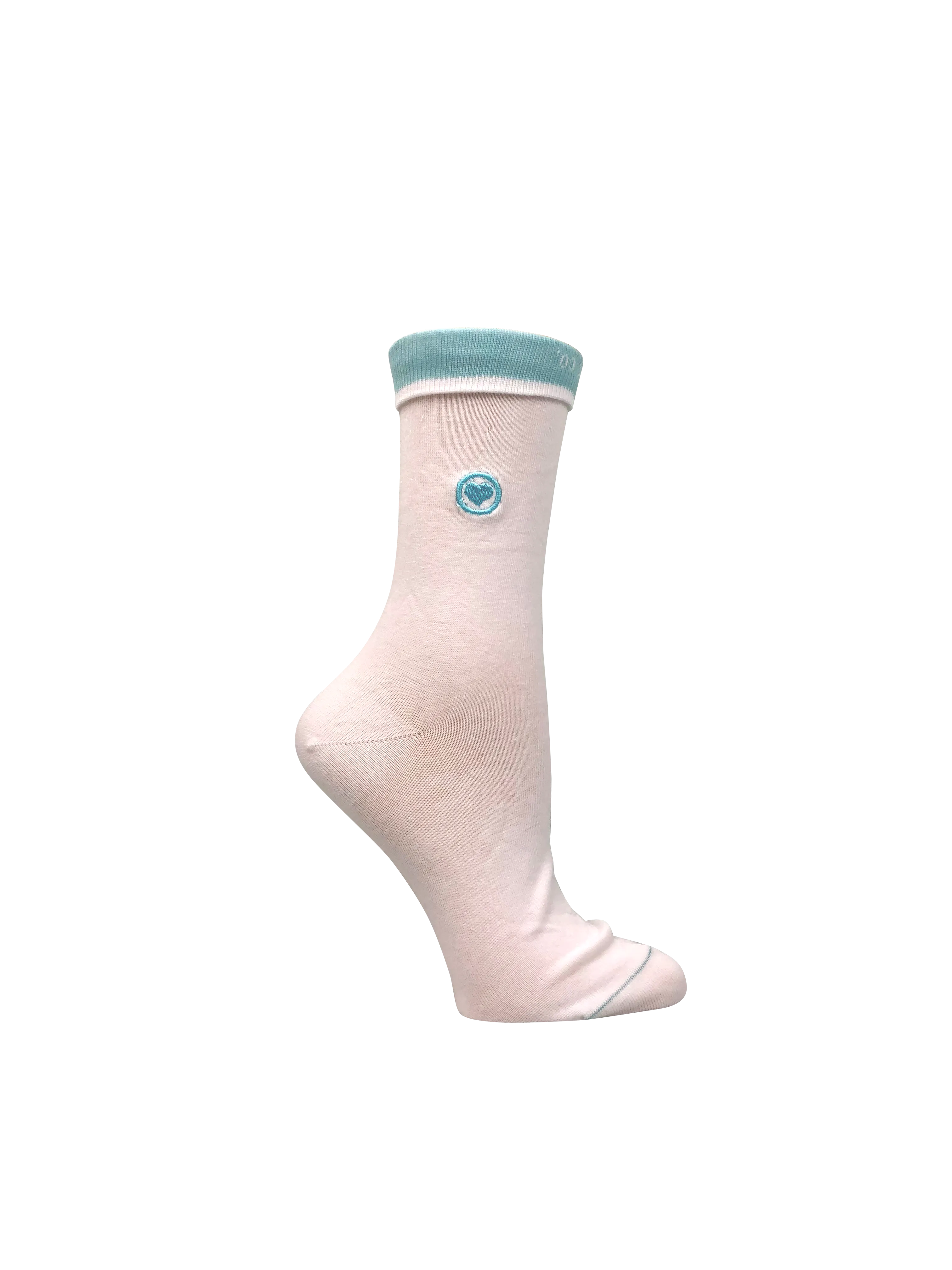 White Solid Socks (W)